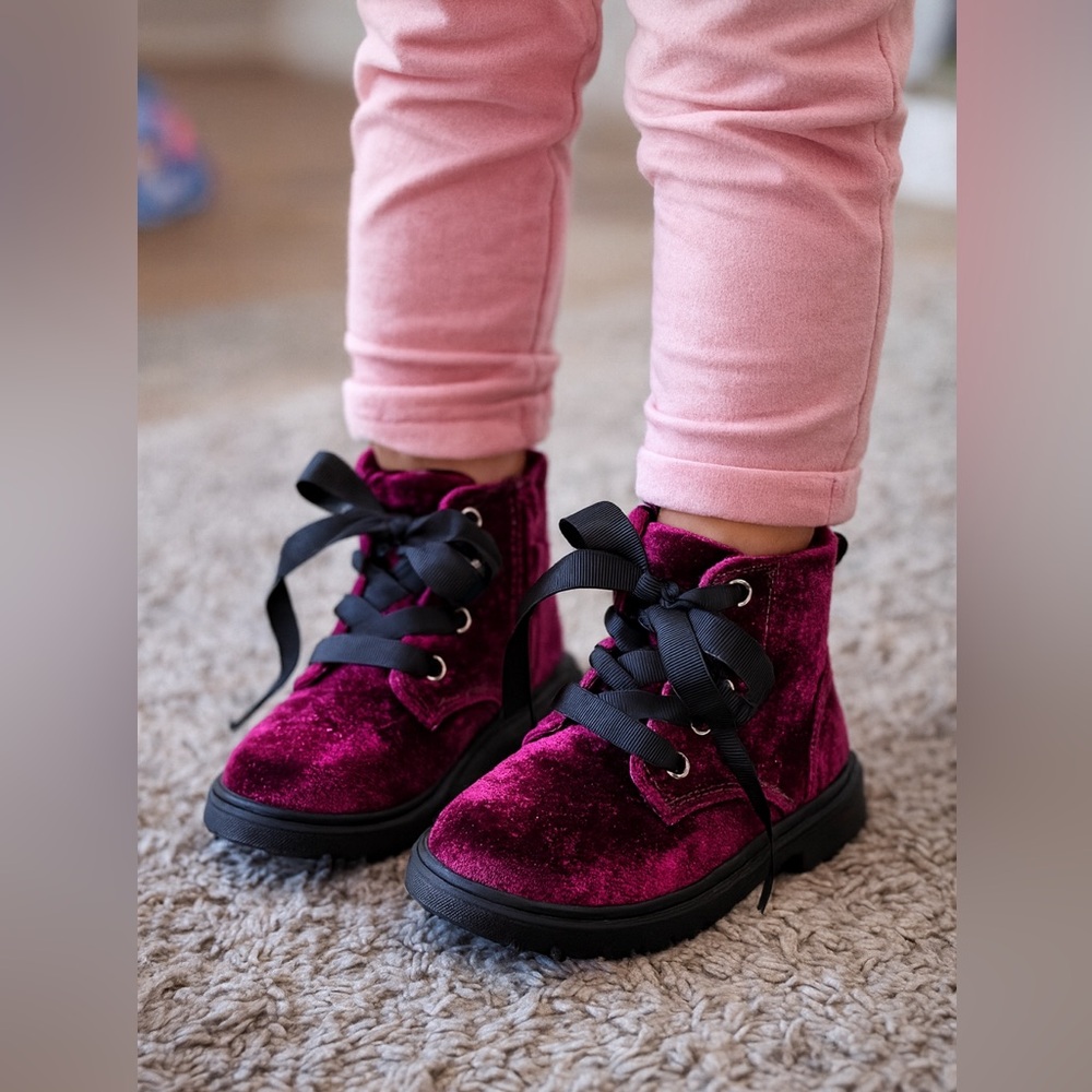 Cat & Jack Kids Boots in Rich Purple